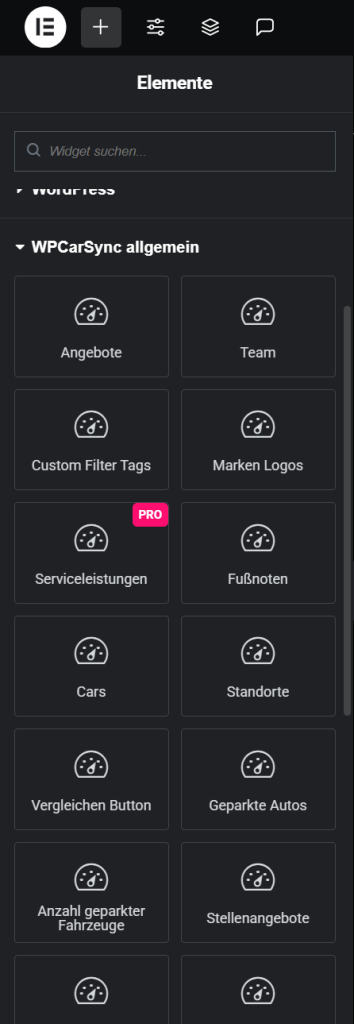 Elementor Widget Overview