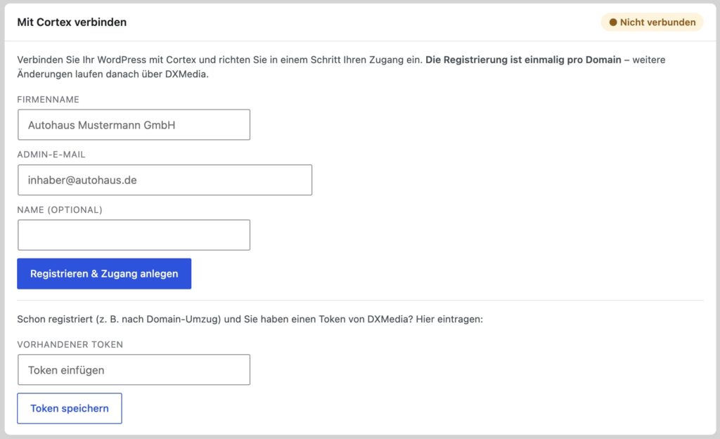 cortex register